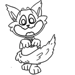 coloriage Smiling Critters gratuit a imprimer