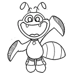 imprimer coloriage Smiling Critters gratuit