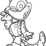 coloriage Smiling Critters pour enfants à imprimer
