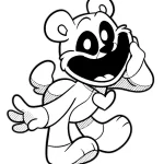 coloriage Smiling Critters pour enfant à imprimer
