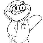 imprimer coloriage Smiling Critters gratuit
