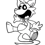 coloriage Smiling Critters pour enfant de 2 ans