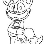 coloriage Smiling Critters a dessiner et imprimer
