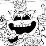 coloriage Smiling Critters pour enfants