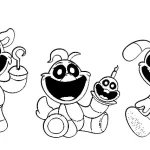 coloriage Smiling Critters à imprimer gratuit