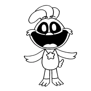 coloriage Smiling Critters et apprentissage