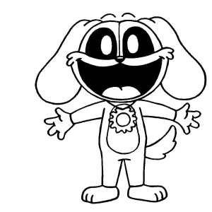 imprimer coloriage Smiling Critters