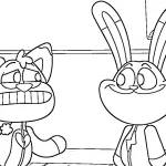 coloriage Smiling Critters pour enfants a imprimer gratuit