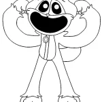 coloriage Smiling Critters pour enfants a imprimer