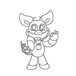 coloriage Smiling Critters à imprimer