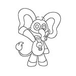 coloriage Smiling Critters a colorier en ligne