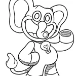 coloriage Smiling Critters pour enfant de 7 ans