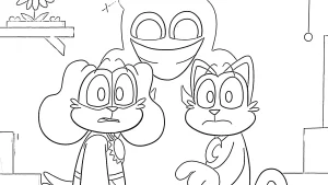 coloriage Smiling Critters à imprimer pour enfant de 8 ans