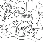 coloriage Smiling Critters gratuit