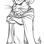 coloriage Souris pour enfant à imprimer