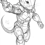 coloriage Souris et decoupage a imprimer gratuit