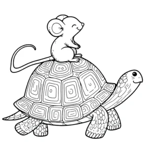 coloriage Souris Mise à jour pour enfant a imprimer gratuit