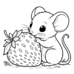 coloriage Souris Mise à jour pour enfants à télécharger