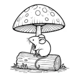 coloriage Souris Mise à jour pour enfant de à imprimer