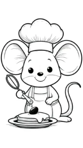 coloriage Souris Mise à jour pour enfant de 8 ans