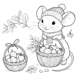 coloriage Souris Mise à jour pour primaire
