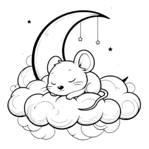coloriage Souris Mise à jour pour enfant de 10 ans