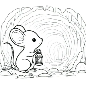 coloriage Souris Mise à jour pour enfant a imprimer gratuit