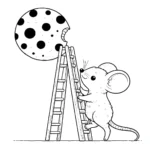 coloriage Souris Mise à jour à imprimer pour enfant de 12 ans