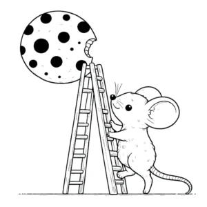 coloriage Souris Mise à jour à imprimer pour enfant de 12 ans