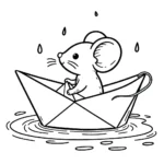 coloriage Souris Mise à jour pour enfant a imprimer gratuit