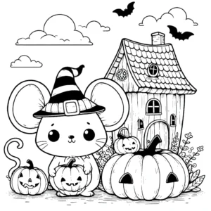 coloriage Souris Mise à jour pour enfants à télécharger