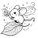 coloriage Souris Mise à jour pour enfant de 2 ans