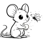 coloriage Souris Mise à jour de pour enfants