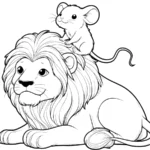 coloriage Souris Mise à jour pour enfant de 3 ans
