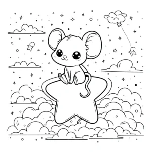 coloriage Souris Mise à jour a telecharger