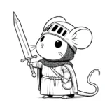 coloriage Souris Mise à jour gratuit en ligne