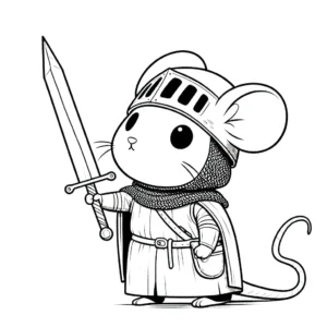 coloriage Souris Mise à jour gratuit en ligne