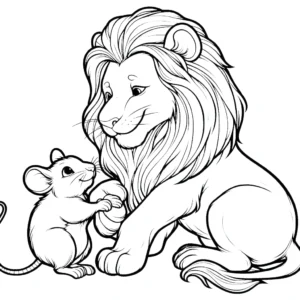 coloriage Souris Mise à jour pour enfants à télécharger