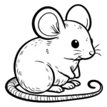 a imprimer coloriage Souris Mise à jour gratuit