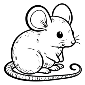 a imprimer coloriage Souris Mise à jour gratuit