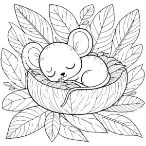 coloriage Souris Mise à jour pour enfant de à imprimer