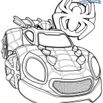coloriage Spidey en ligne pour enfant