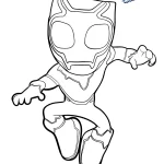 coloriage Spidey pour enfant de 10 ans