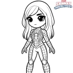 coloriage Spidey et dessin a imprimer