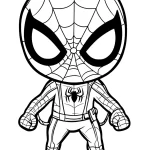coloriage Spidey a imprimer gratuitement