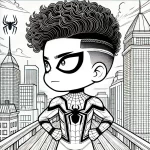 coloriage Spidey gratuit
