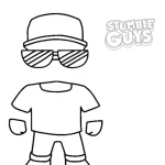 coloriage Stumble Guys pour enfant