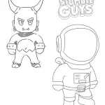 coloriage Stumble Guys à imprimer pour enfants