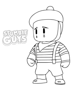coloriage Stumble Guys d