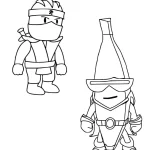 coloriage Stumble Guys à imprimer pdf